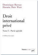 DROIT INTERNATIONAL PRIVÉ, II