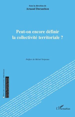 PEUT-ON ENCORE DÉFINIR LA COLLECTIVITÉ TERRITORIALE ?