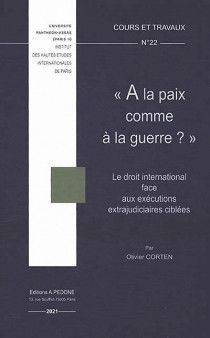 « À LA PAIX COMME À LA GUERRE ? »