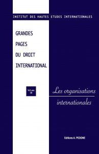 GRANDES PAGES DU DROIT INTERNATIONAL