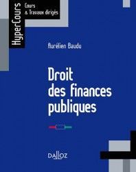 DROIT DES FINANCES PUBLIQUES