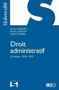 DROIT ADMINISTRATIF 2018-2019