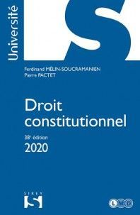 DROIT CONSTITUTIONNEL 2020