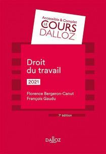 DROIT DU TRAVAIL 2021