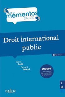 DROIT INTERNATIONAL PUBLIC