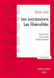 DROIT CIVIL. LES SUCCESSIONS, LES LIBÉRALITÉS
