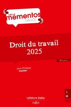 DROIT DU TRAVAIL 2025