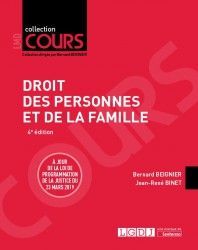 DROIT DES PERSONNES ET DE LA FAMILLE