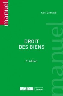 DROIT DES BIENS