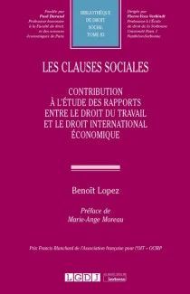 LES CLAUSES SOCIALES