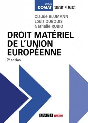 DROIT MATÉRIEL DE L'UNION EUROPÉENNE