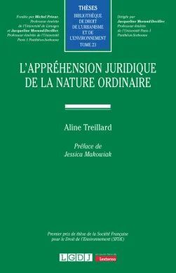 LAPPRÉHENSION JURIDIQUE DE LA NATURE ORDINAIRE