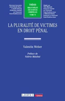 LA PLURALITÉ DE VICTIMES EN DROIT PÉNAL