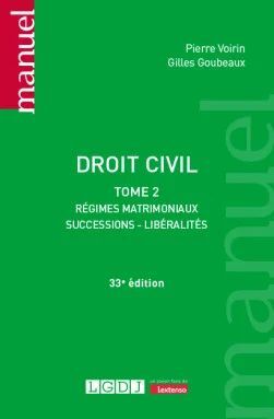 DROIT CIVIL - TOME 2