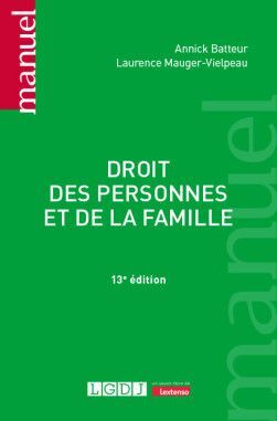 DROIT DES PERSONNES ET DE LA FAMILLE