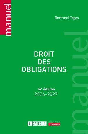 DROIT DES OBLIGATIONS 2026-2027