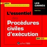 L'ESSENTIEL DES PROCÉDURES CIVILES D'EXÉCUTION