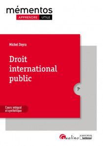 DROIT INTERNATIONAL PUBLIC