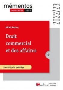 DROIT COMMERCIAL ET DES AFFAIRES