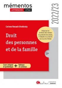 DROIT DES PERSONNES ET DE LA FAMILLE