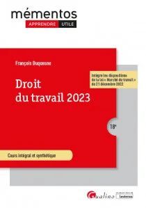 DROIT DU TRAVAIL