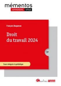 DROIT DU TRAVAIL 2024