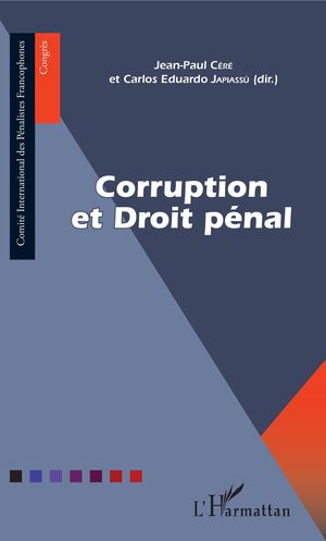 CORRUPTION ET DROIT PÉNAL