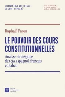 LE POUVOIR DES COURS CONSTITUTIONNELLES