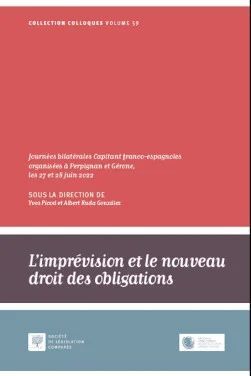L'IMPRÉVISION ET LE NOUVEAU DROIT DES OBLIGATIONS