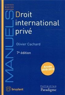 DROIT INTERNATIONAL PRIVÉ