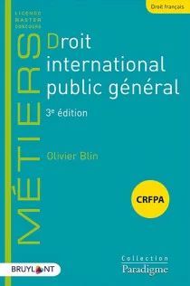 DROIT INTERNATIONAL PUBLIC GÉNÉRAL