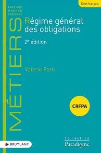 RÉGIME GÉNÉRAL DES OBLIGATIONS