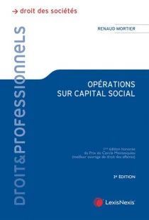 OPÉRATIONS SUR CAPITAL SOCIAL