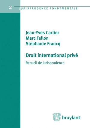 DROIT INTERNATIONAL PRIVÉ