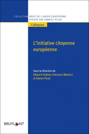 L'INITIATIVE CITOYENNE EUROPÉENNE