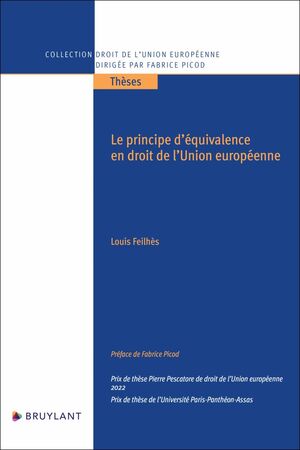 LE PRINCIPE D'ÉQUIVALENCE EN DROIT DE L'UNION EUROPÉENNE