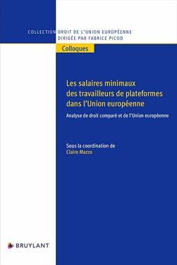 LES SALAIRES MINIMAUX DES TRAVAILLEURS DE PLATEFORMES DANS L'UNION EUROPÉENNE