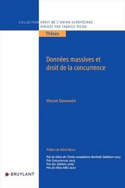 DONNÉES MASSIVES ET DROIT DE LA CONCURRENCE