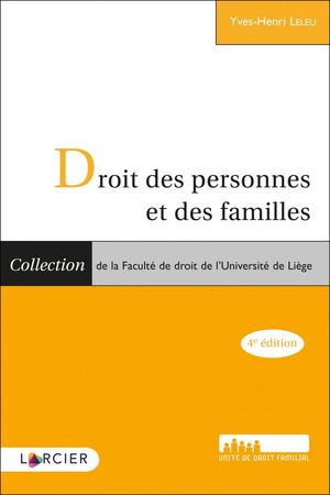 DROIT DES PERSONNES ET DES FAMILLES