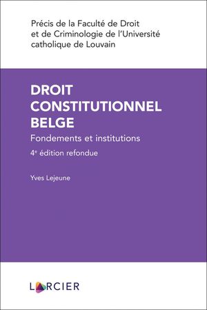 DROIT CONSTITUTIONNEL BELGE