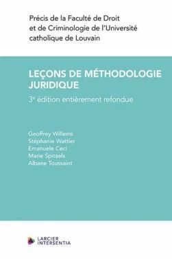 LEÇONS DE MÉTHODOLOGIE JURIDIQUE