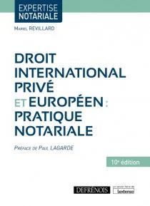 DROIT INTERNATIONAL PRIVÉ ET EUROPÉEN: