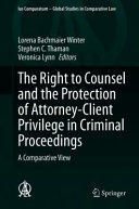 THE RIGHT TO COUNSEL AND THE PROTECTION OF ATTORNEY-CLIENT PRIVILEGE IN CRIMINAL PROCEEDINGS