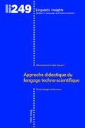 APPROCHE DIDACTIQUE DU LANGAGE TECHNO-SCIENTIFIQUE