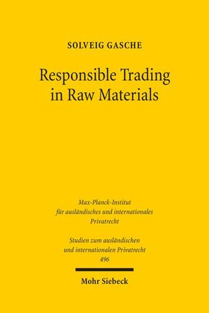 RESPONSIBLE TRADING IN RAW MATERIALS