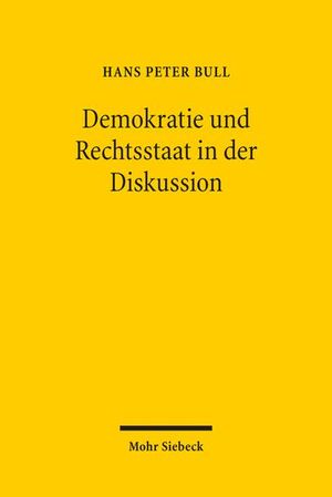 DEMOKRATIE UND RECHTSSTAAT IN DER DISKUSSION