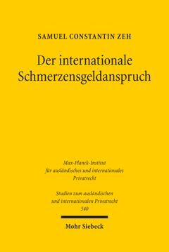 DER INTERNATIONALE SCHMERZENSGELDANSPRUCH