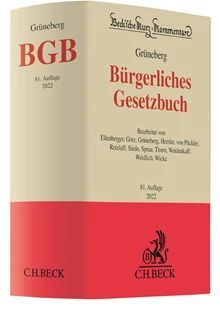 BÜRGERLICHES GESETZBUCH