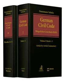GERMAN CIVIL CODE VOLUME I AND II