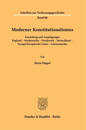 MODERNER KONSTITUTIONALISMUS.